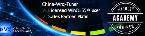 Check WRQ-TUNING EVC license