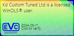 KD Custom Tuned is a licensed WinOLS user