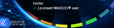 Sectec is a licensed WinOLS user