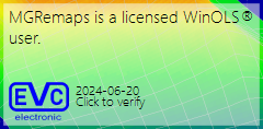 MGREMAPS ıs a licensed WinOLS user.