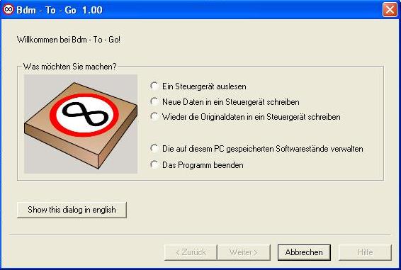 BdmToGo Software